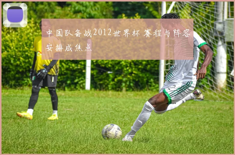 中国队备战2012世界杯 赛程与阵容安排成焦点